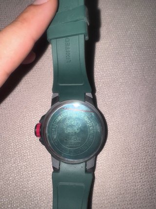 Reloj Calgary Negro y Verde