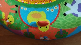 Aro inflable para bebés GALT juguete texturas