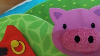 Aro inflable para bebés GALT juguete texturas
