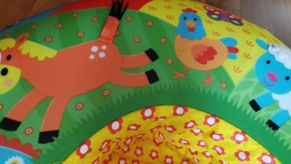 Aro inflable para bebés GALT juguete texturas
