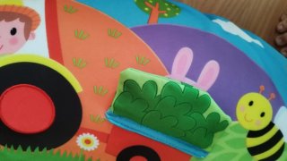 Aro inflable para bebés GALT juguete texturas