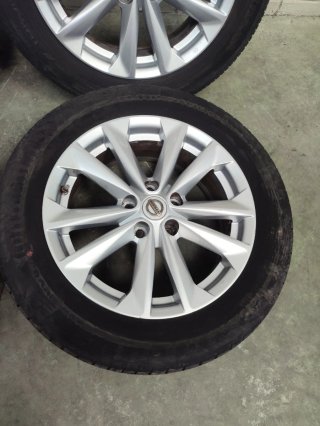 Llantas  Nissan Qashqai R17 de 2018.
