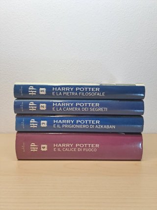 Libri Harry Potter vecchia traduzione (2002)