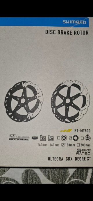 Shimano RT-MT800 Disco Freno 180mm