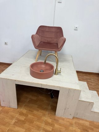Tarima para pedicuras