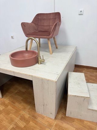 Tarima para pedicuras