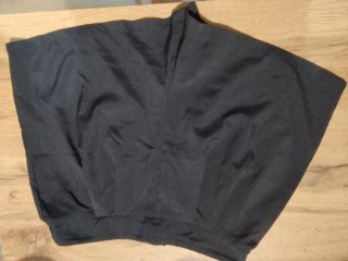 Conjunto chaleco y pantalón corto negro