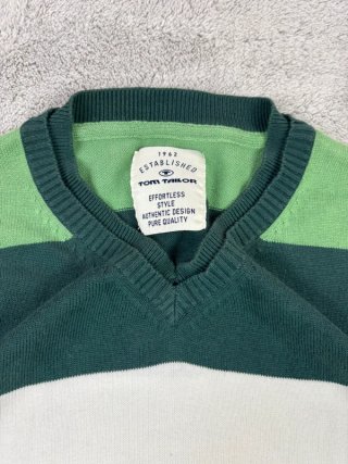 Tom Tailor Jersey Vintage Rayas Verdes
