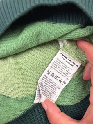 Tom Tailor Jersey Vintage Rayas Verdes