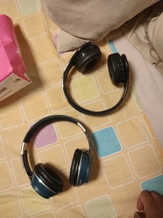2 Cascos Inalámbricos Negros
