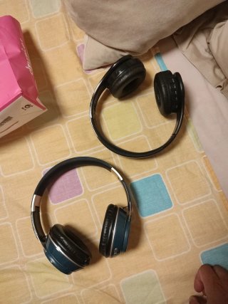 2 Cascos Inalámbricos Negros