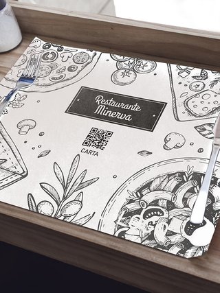 DISEÑO E IMPRESIÓN DE MANTELERÍA PAPEL OFFSET