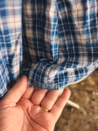 Camisa cuadros Massimo Dutti Talla M