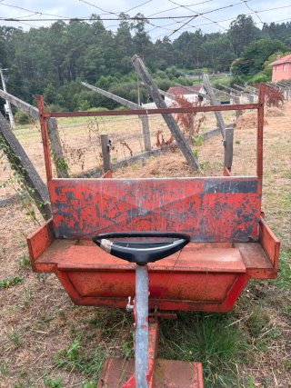 Remolque para motocultor