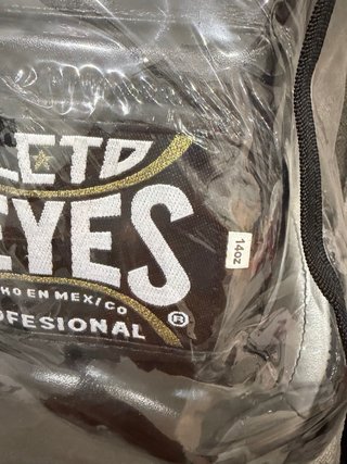 Guantes Boxeo Cleto Reyes 14 oz Negros