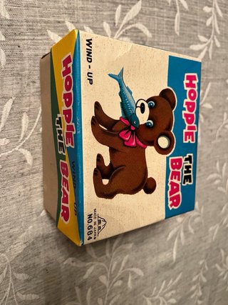 Orsetto meccanico vintage Hoppie The Bear anni 60