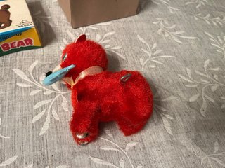 Orsetto meccanico vintage Hoppie The Bear anni 60