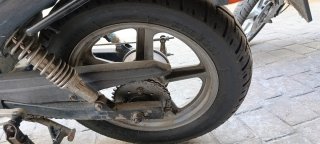 Honda CB 250 Naked Negra