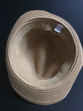 Gorro Pork Pie Marrón y Negro