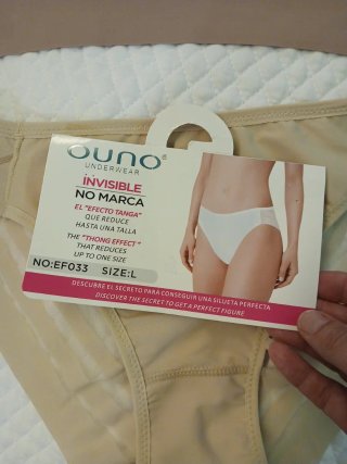 Conjunto Ouno Invisible Beige Talla M