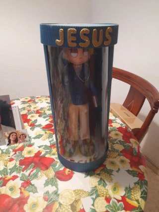 Muñeco Goma Eva Comunión Jesús