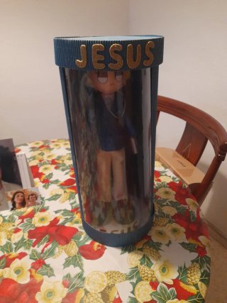 Muñeco Goma Eva Comunión Jesús