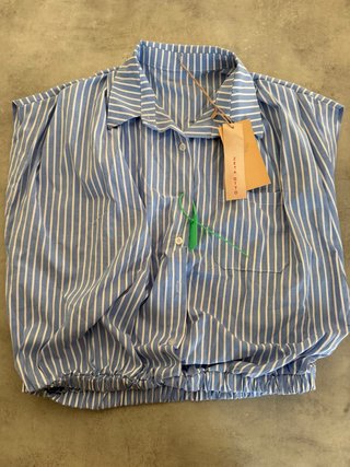 Camicia Zeta Otto righe maniche corte