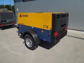 Compresor CompAir C76 con remolque