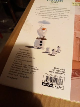WALT DISNEY - FROZEN FEVER LIB