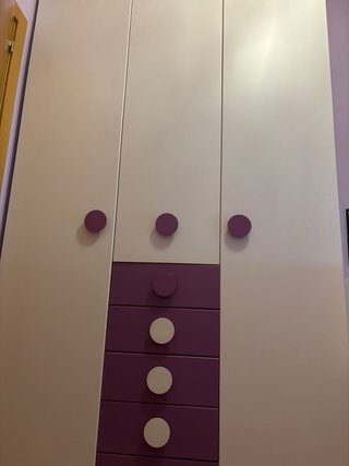 Cama Nido Juvenil + Sinfonier Morado+armario