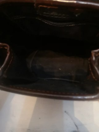 Bolso Piel  Labrado  vintage
