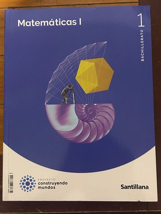 Pack de 2 libros de Matemáticas I 1 Bachillerato