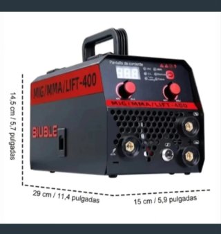Máquina Soldar IGBT Multifuncion MIG/MMA/LIFT 400