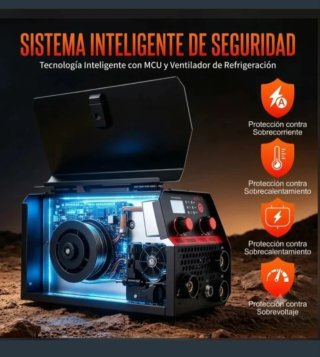 Máquina Soldar IGBT Multifuncion MIG/MMA/LIFT 400