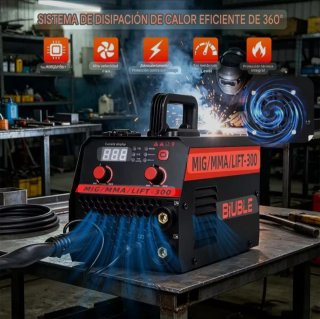 Máquina Soldar IGBT Multifuncion MIG/MMA/LIFT 300