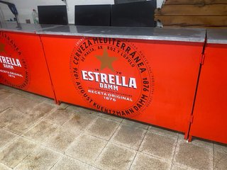 2 Barras Bar Portátiles Estrella Damm