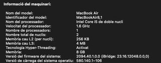 MacBook Air 2018 A1932 para piezas o reparar