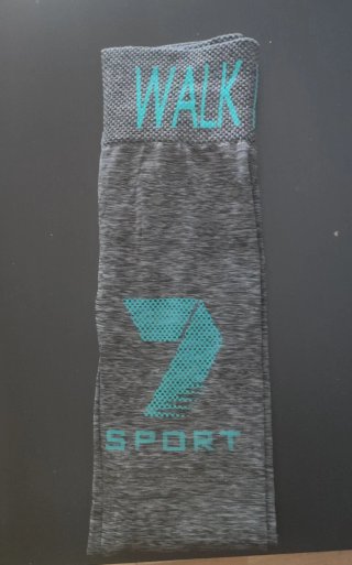 Leggings grises y turquesa deportivos talla única