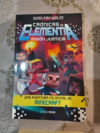 Minecraft Crónicas de Elementia los tres volúmenes