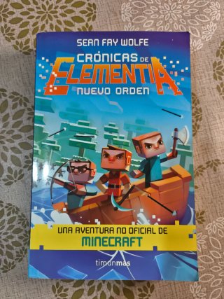Minecraft Crónicas de Elementia los tres volúmenes