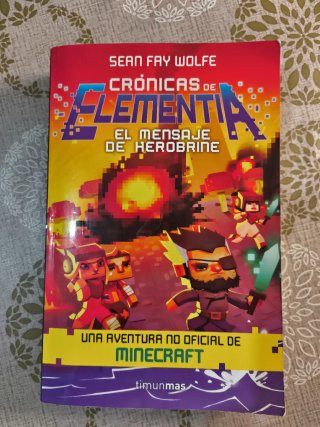 Minecraft Crónicas de Elementia los tres volúmenes