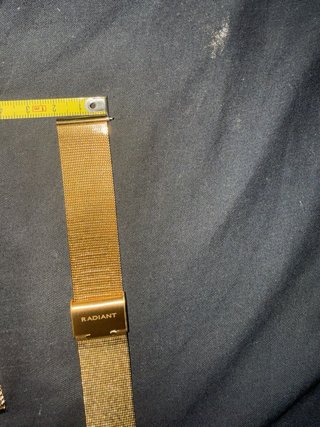 Correa de reloj Radiant dorada