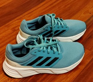Adidas Talla 42.5 Azul/Blanco