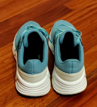 Adidas Talla 42.5 Azul/Blanco