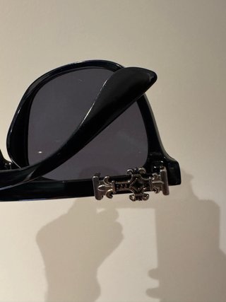 Gafas de sol Chrome Hearts negras