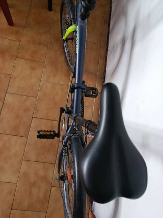 Bicicleta Plegable B'TWIN Azul y Verde