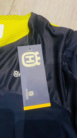 Camiseta Husqvarna Enduro Azul y Amarillo