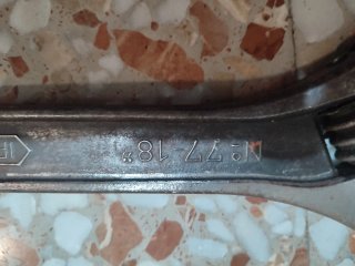 Llave inglesa IREGA N°77-18 Acero