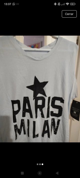 Camiseta sin mangas Paris Milan