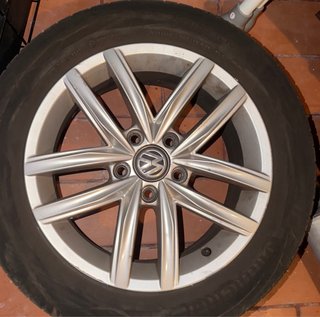 4 Llantas 16 Volkswagen Golf MK7.5 y neumáticos